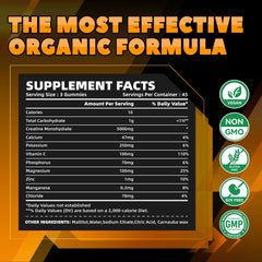 Orange electrolyte gummies pack highlighting hydration-friendly formula during training.