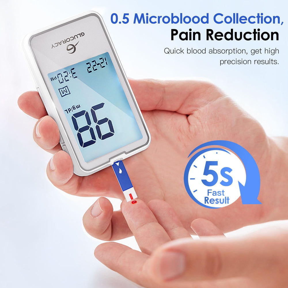Glucoracy G-425-2/G-425 quick result in seconds