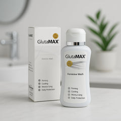 GlutaMAX Tone and Firm feminine wash 3-pack for on-the-go daily care.