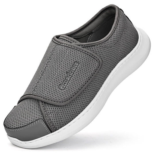 Gmedonm men's wide width shoes with adjustable vamp for a comfortable fit.