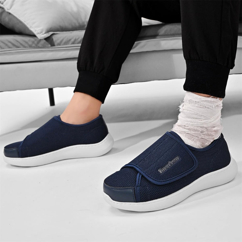 Gmedonm shoes easy on-off design helps seniors wear shoes independently