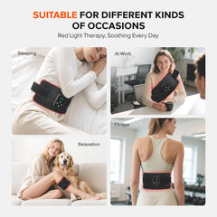 GMOWNW portable belt stored in its travel bag for easy transport