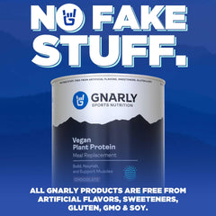 Gnarly Nutrition Vegan Protein Chocolate serving idea; great post-workout or daily boost.