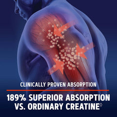 GNC AMP Creatine HCl 189 pills athlete workout scene – supports performance