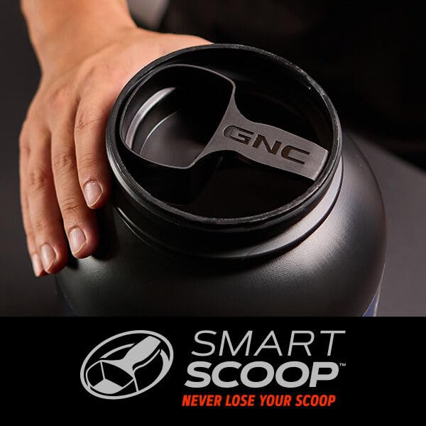 GNC AMP Wheybolic tub indicating gluten-free diet compatibility