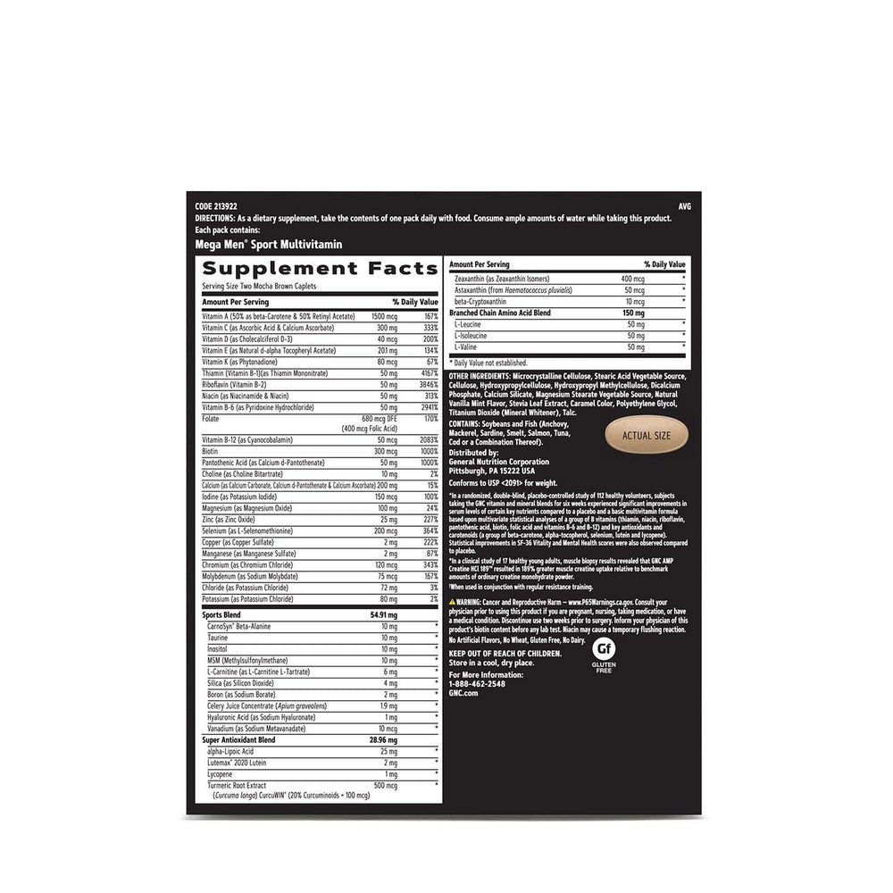 Testofen ingredient bottle from GNC AMP for testosterone-supporting formula