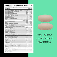 GNC Mega Men 50 Plus heart health graphic reinforces B vitamin support for daily vitality