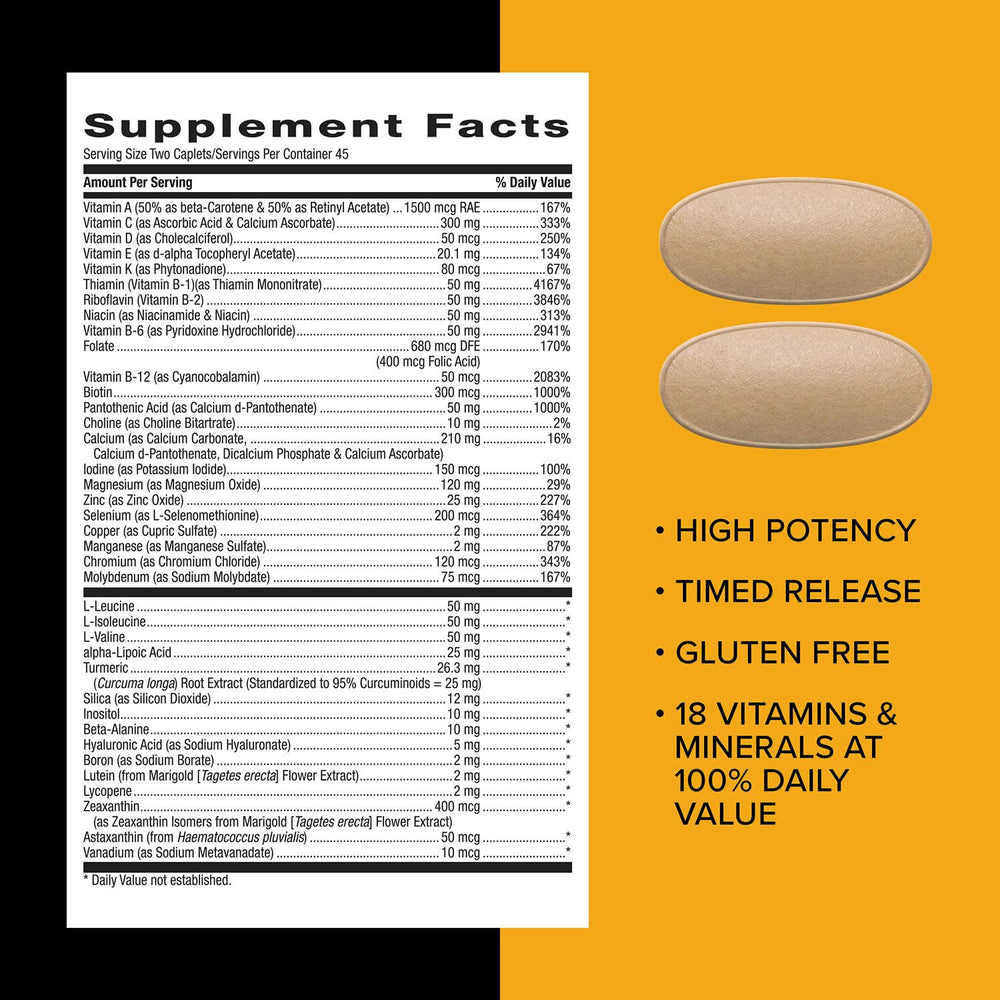 GNC Mega Men Sport packaging notes no artificial flavors or dairy