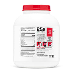 GNC Pro Performance 100% Whey Protein Powder 2.0 scoop showing fast-absorbing protein for recovery
