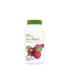 GNC SuperFoods Beet Root capsules showing 60mg chlorophyll for daily wellness