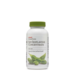 GNC SuperFoods Soy Isoflavone Concentrate capsule for daily bone and heart support