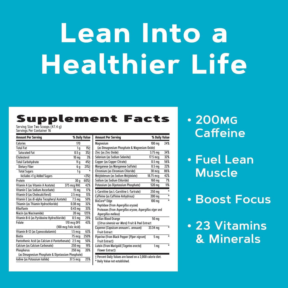 GNC Total Lean Lean Shake Burn chocolate fudge cup ready for post-workout use