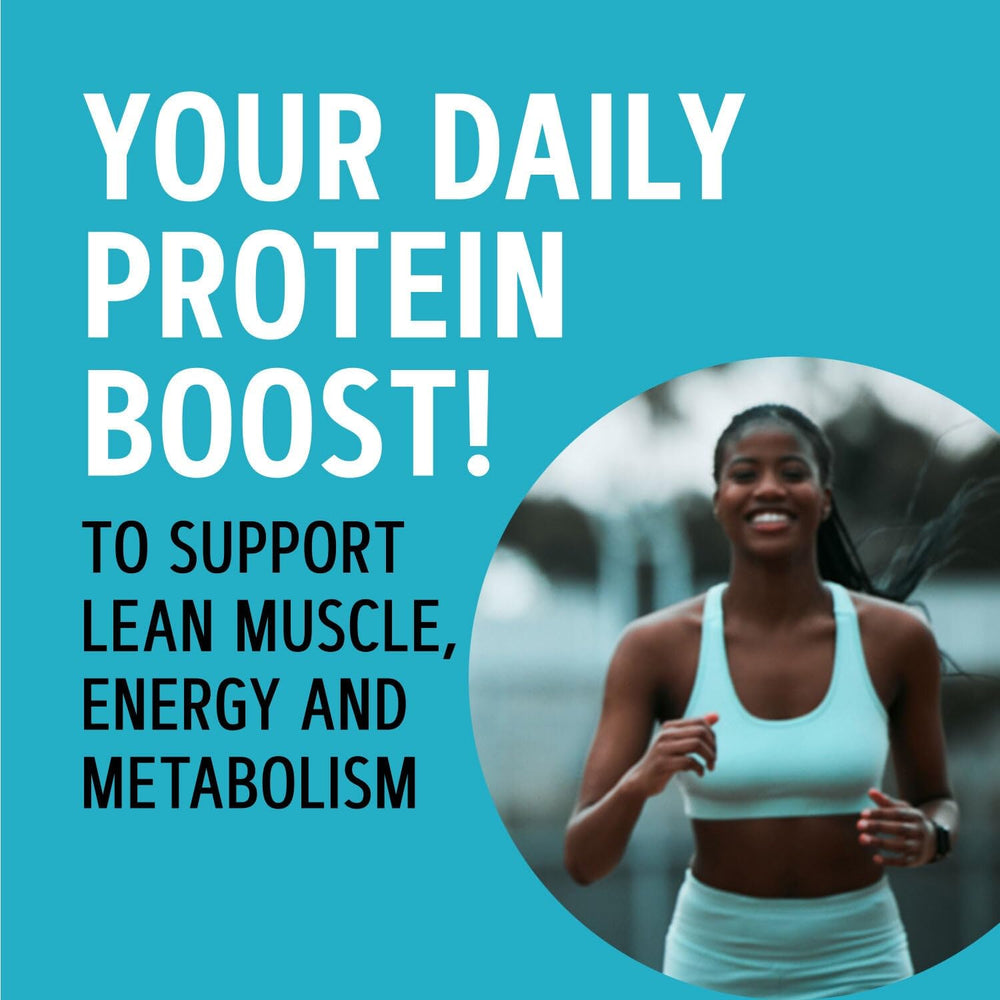 GNC Total Lean Zero Sugar Protein packaging on kitchen counter