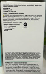 GNC Women's Multivitamin 50 Plus gluten-free label signals clean ingredients.