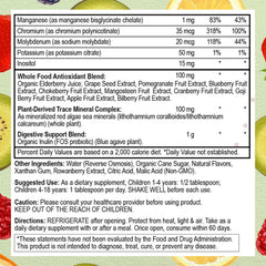 Illustration of immune support facts for Go Healthy Natural Kids Liquid Multivitamin