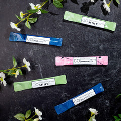 Go Mouthwash Bubblegum Packets are fluoride-free for mindful fluoride use.