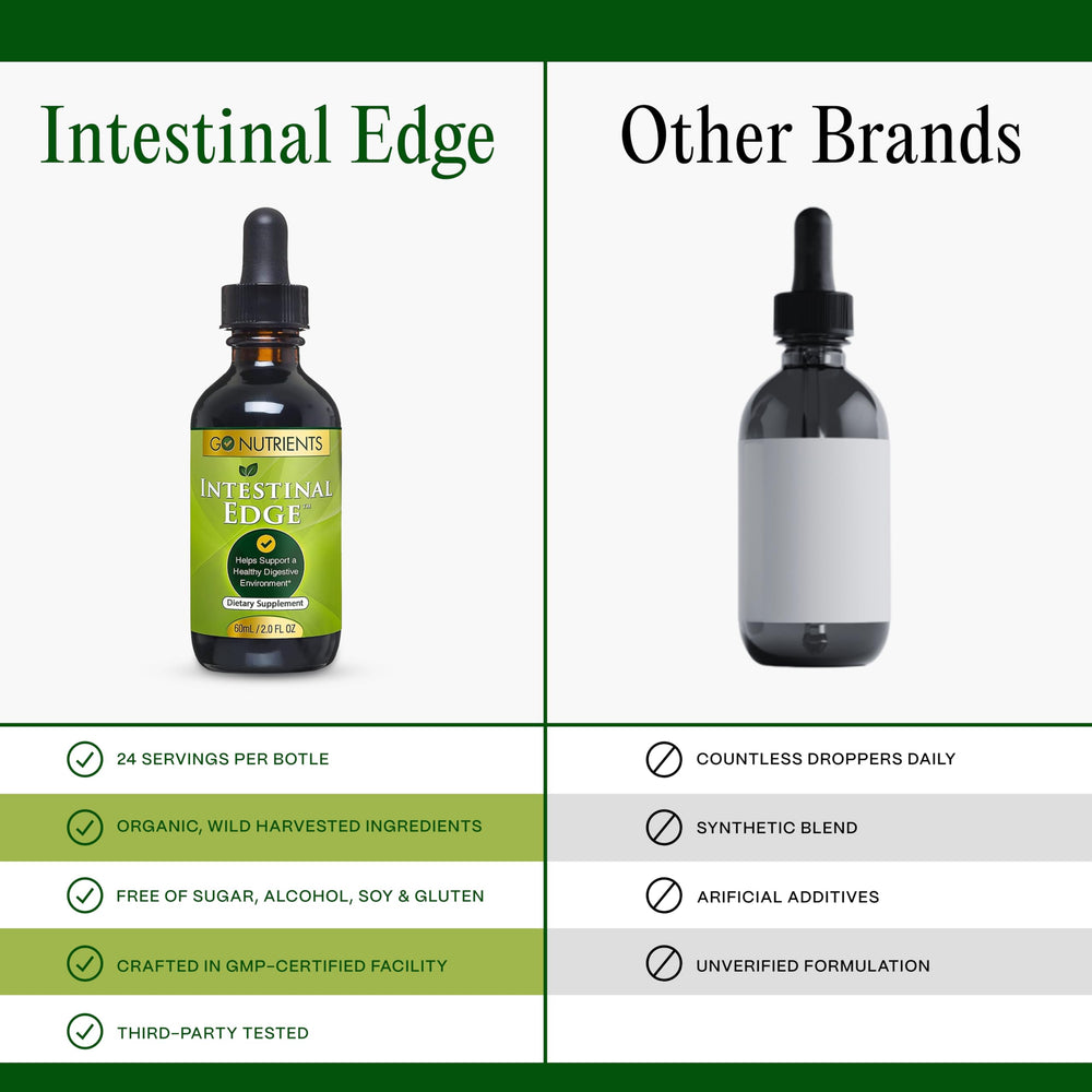 Go Nutrients Intestinal Edge clove ingredient highlighted for digestive aid