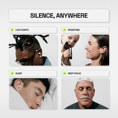 GOB earplugs made in USA using plant-based materials