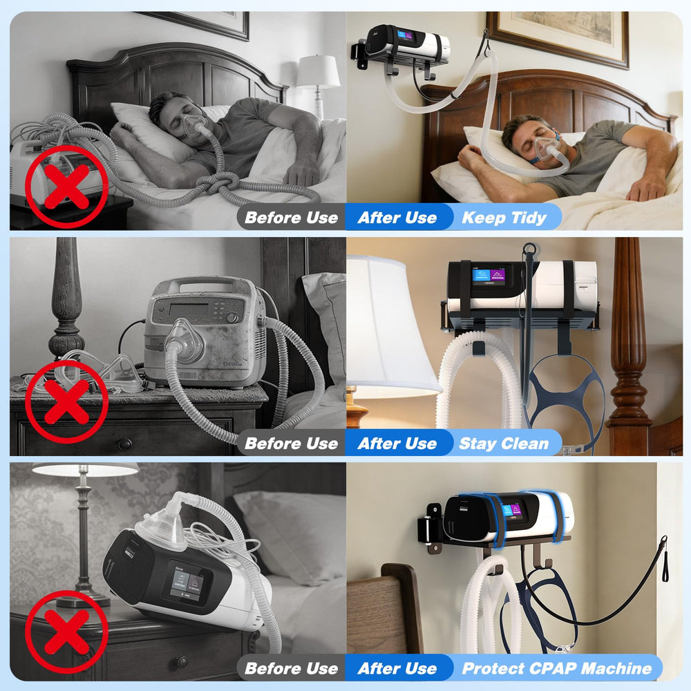 Godboat CPAP metal mount supports up to 20 lbs for reliability.