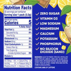GoHydrate label highlights gluten-free and non-GMO benefits.