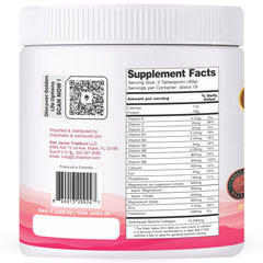 Gold Vital Life hydrolyzed peptides powder close-up emphasizing fast absorption and high bioavailability.