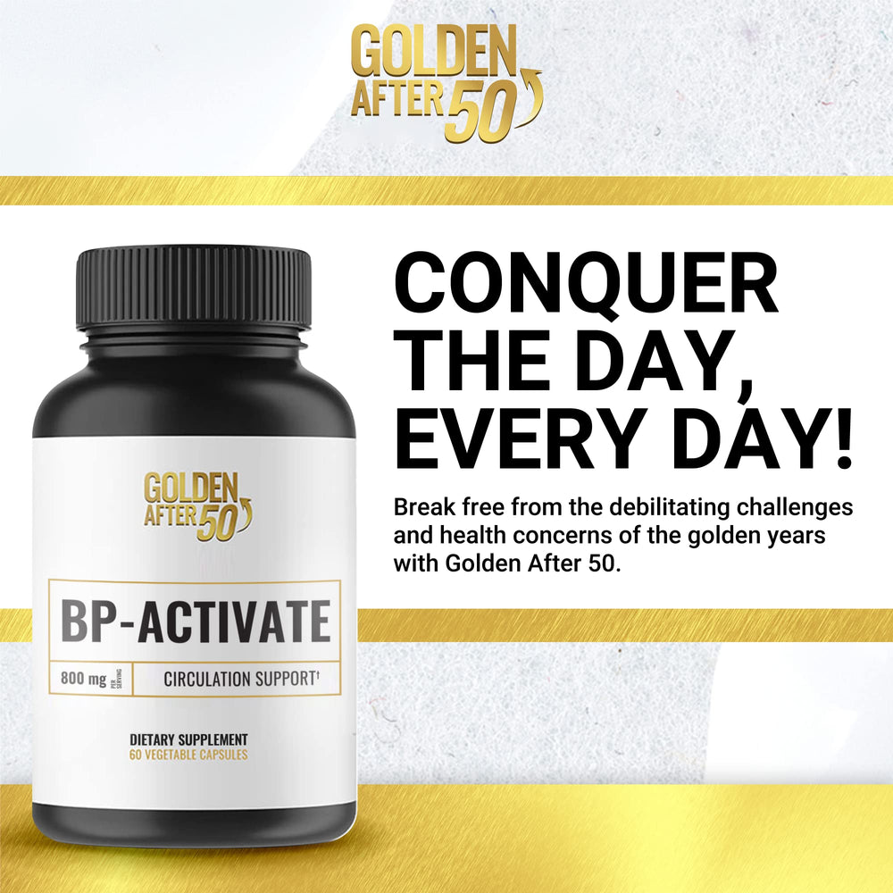 BP-Activate ingredients visual shows L-arginine, AAKG, and L-citrulline.