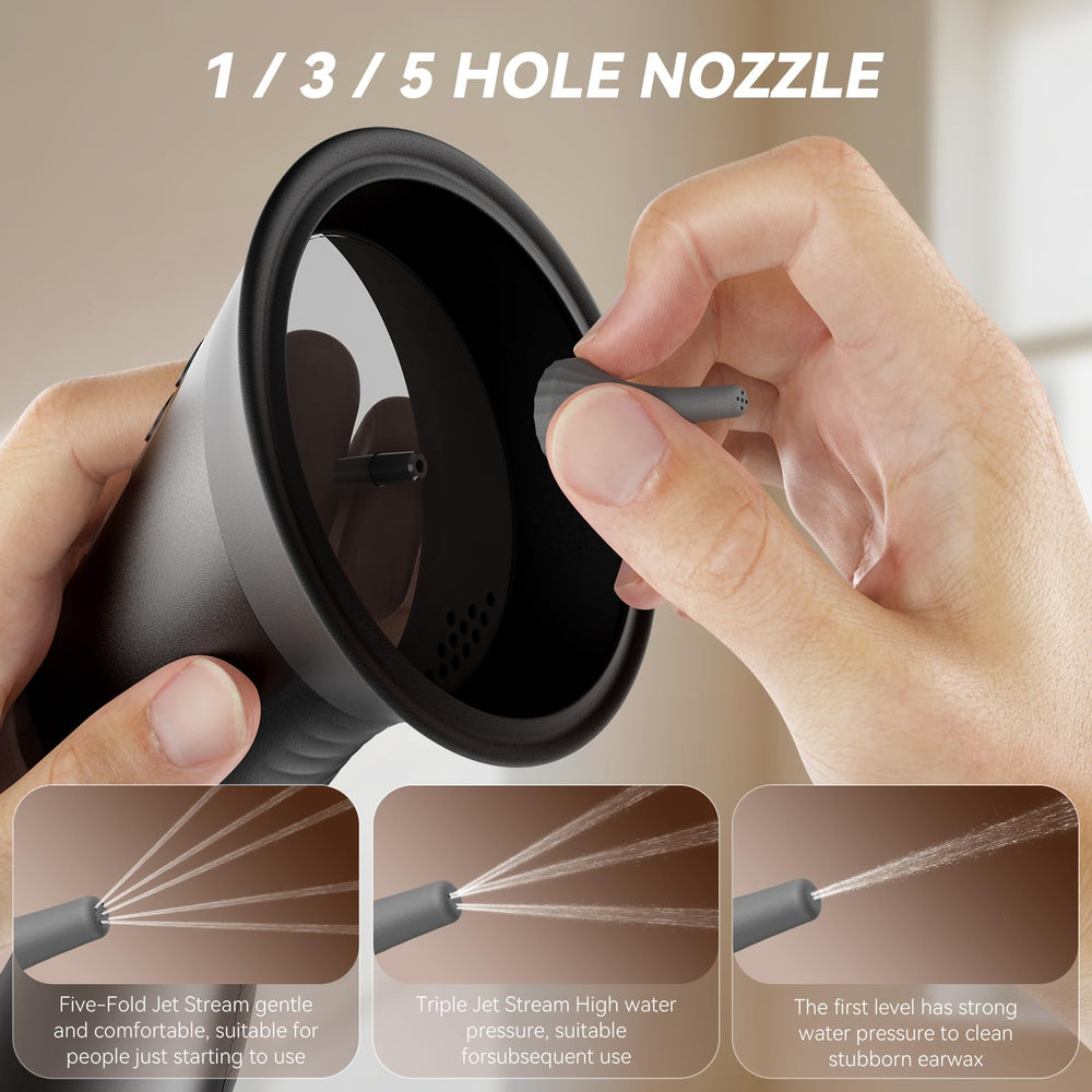 GOLFOEE ear cleaner IPX7 waterproof design for use in damp environments