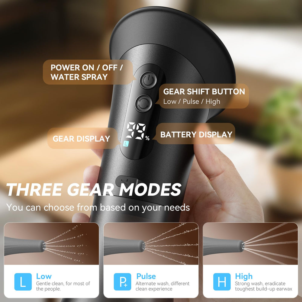 GOLFOEE ear cleaner nozzle options 1-3-5 holes for customization