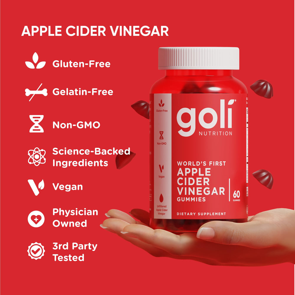 Goli gummies on kitchen counter ready for daily routine