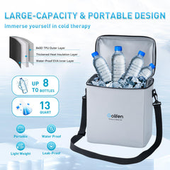 Golifen portable therapy setup for home, work, or travel relief.