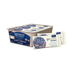 GoMacro Blueberry Cashew Butter MacroBar in package for on-the-go energy