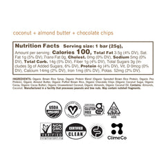 GoMacro MacroBar Mini Double Chocolate + Peanut Butter Chips, rich chocolate in a mini bar.