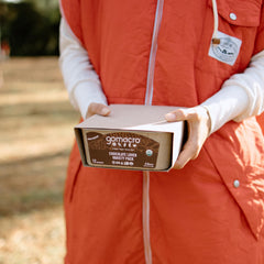 GoMacro Sunflower Butter and Chocolate bar highlighting dairy-free indulgence