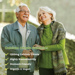GONGOTA 1200mg calcium gummies designed for women's daily needs.