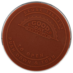 Good Day Chocolate chamomile flower highlights calming herbal notes.