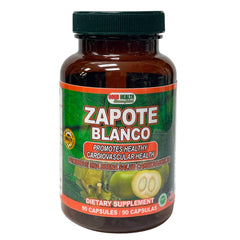 Good Health Buena Salud Zapote Blanco capsules support healthy circulation and cardiovascular wellness.