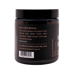 GOOD MEDICINE Muscle Balm demonstrates heat and cooling sensation for soothing relief