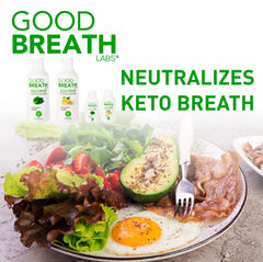 Goodbreath Mint Mouthwash pour for quick post-meal freshness.
