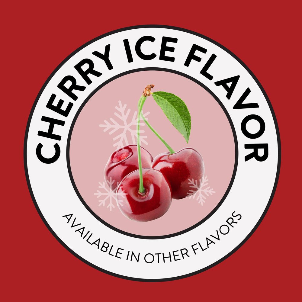 Goodsense Cherry Ice lozenge is sugar-free and gluten-free for mindful diets.