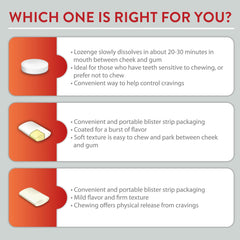 GoodSense nicotine gum 4 mg on-the-go packaging supports discreet craving management.