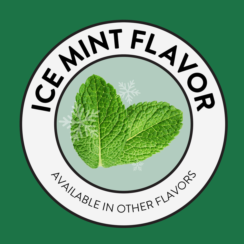 Detail of GoodSense Ice Mint label and usage directions