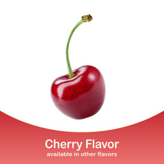 Person using a GoodSense cherry lozenge during a quick break at work.
