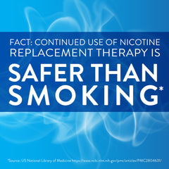 On-the-shelf display with GoodSense nicotine gum and label.