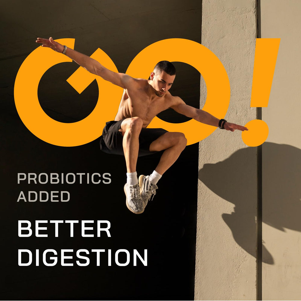 GOPOWER post-workout shake bottle shows convenient protein boost after training