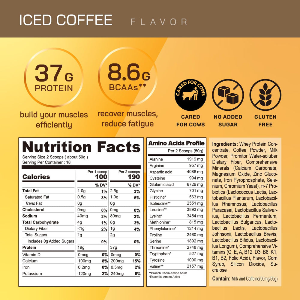 GOPOWER unsweetened serving ready for clean, creamer-free shakes.