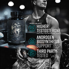 Gorilla Mind Sigma label highlights transparent ingredients, no proprietary blends