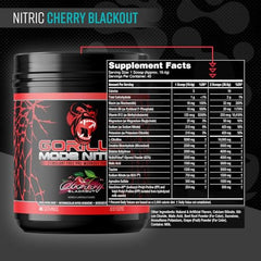 Gorilla Mode Nitric Upgraded scoop for precise pre-workout dosing