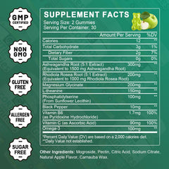 Close-up of GORNVB Cortisol Gummies texture for a tasty daily routine