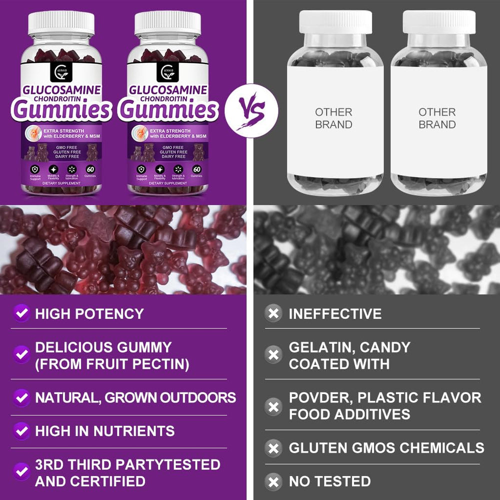 GORNVB gummies texture close-up showing chewy berry bite.