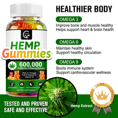 GORNVB hemp gummies close-up, bright colors and aroma enhancing mood.